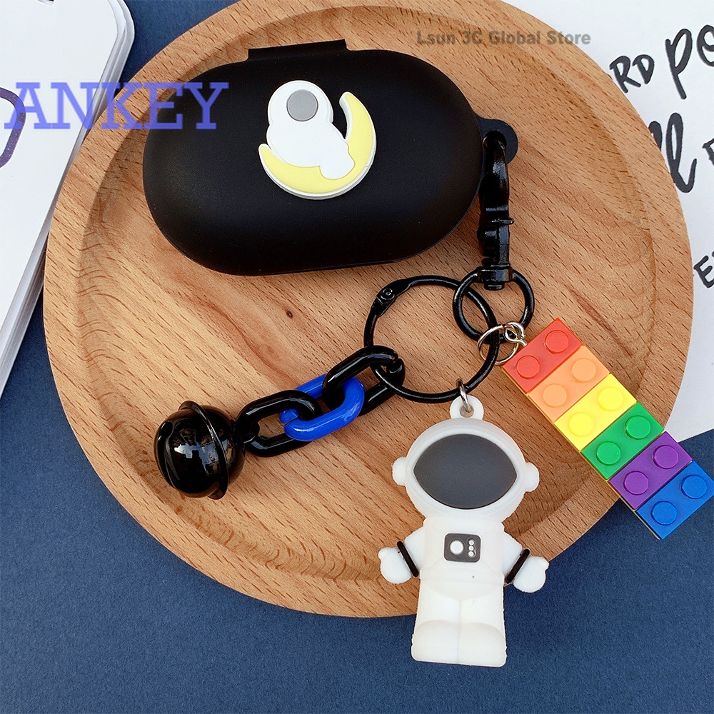 Sony WF-C700N / WF-C500 Case Cute C500 C700N Astronaut Silicone Earphone TWS Headphones Protective Cover