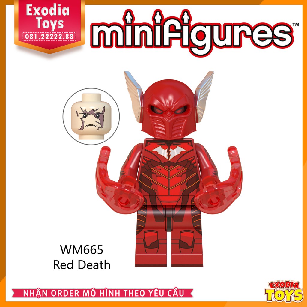 Xếp hình minifigure siêu anh hùng Người Dơi Dark Knights đa vũ trụ - Đồ Chơi Lắp Ghép Sáng Tạo - WM6057