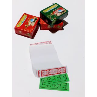 Bộ bài tứ sắc 112 lá bằng giấy cứng loại nhỏ  (KT: 16×55 mm)