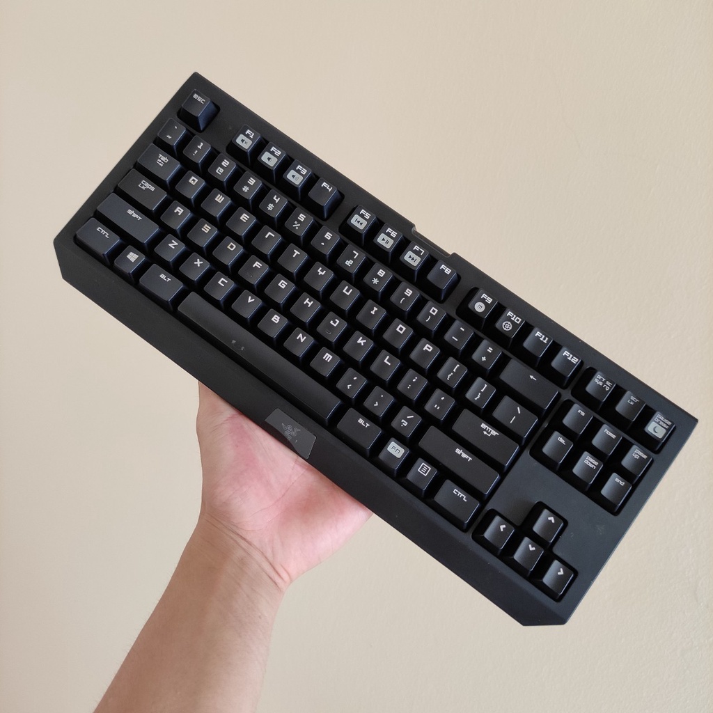 Bàn phím cơ game Razer Blackwidow - Bàn phím cơ chơi game giá rẻ chính hãng không led rgb