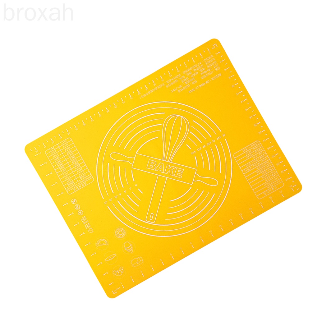 Thảm Nhào Bột Làm Bánh Bằng Silicon Mềm Chống Dính Có Thể Gấp Gọn