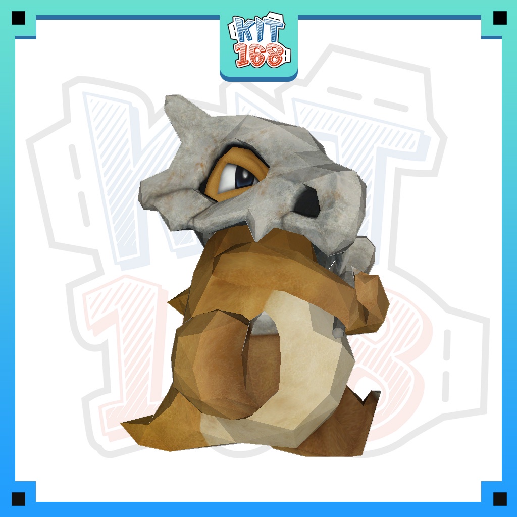 Mô hình giấy Pokemon Cubone