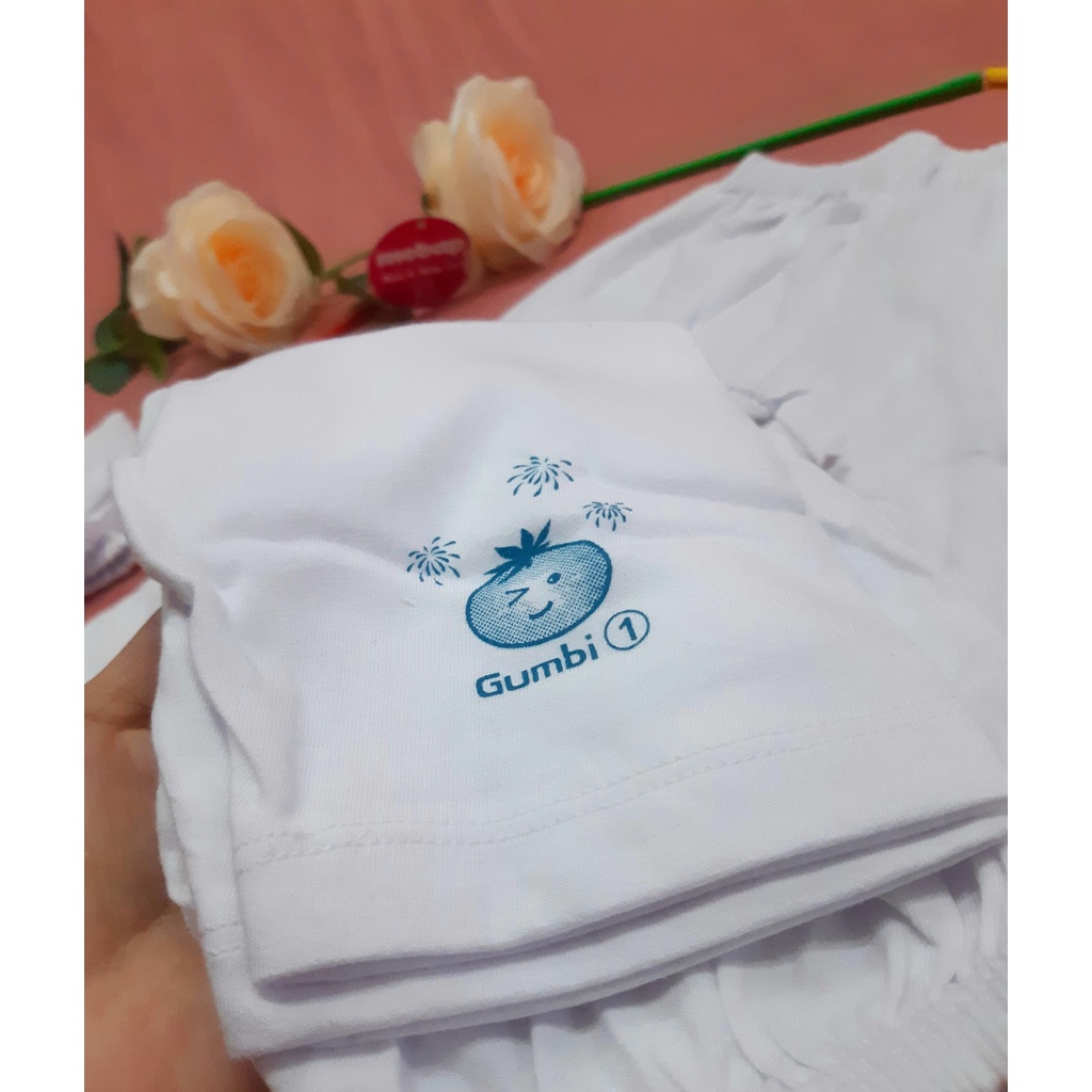 QUẦN DÀI VÀ QUẦN NGẮN TRẮNG ĐÁI MẶC TÃ GUMMI