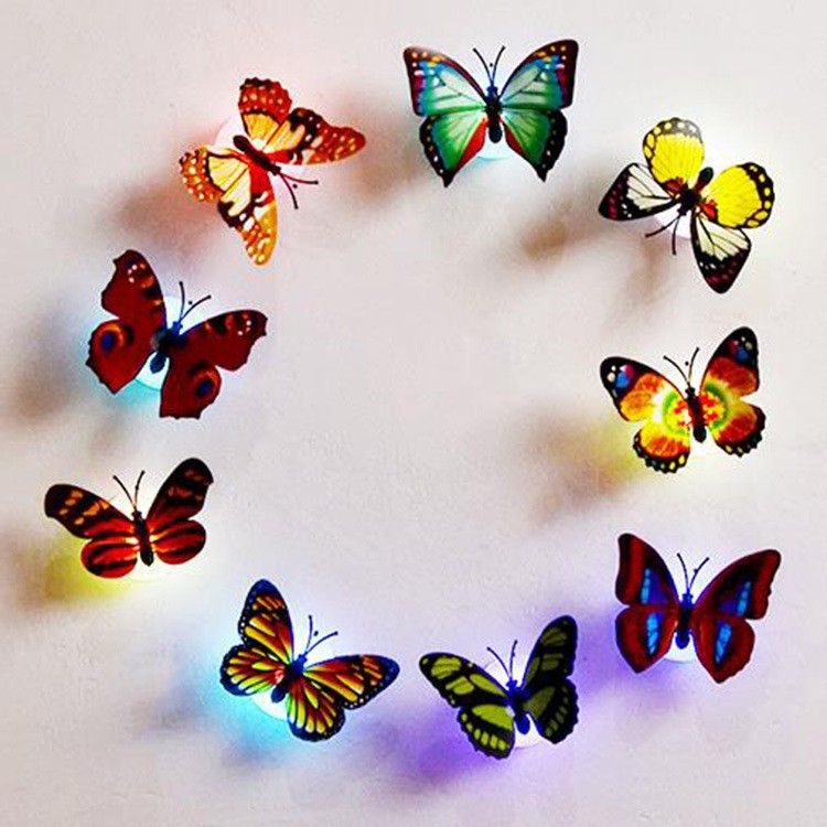[FREESHIP] Combo 5 Đèn led dán tường hình bướm