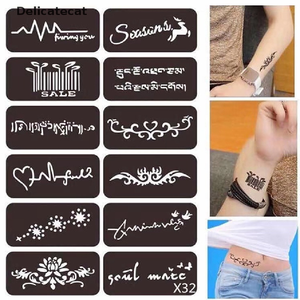 Bộ 3 tuýp màu vẽ Henna tạm thời trang trí cơ thể | BigBuy360 - bigbuy360.vn