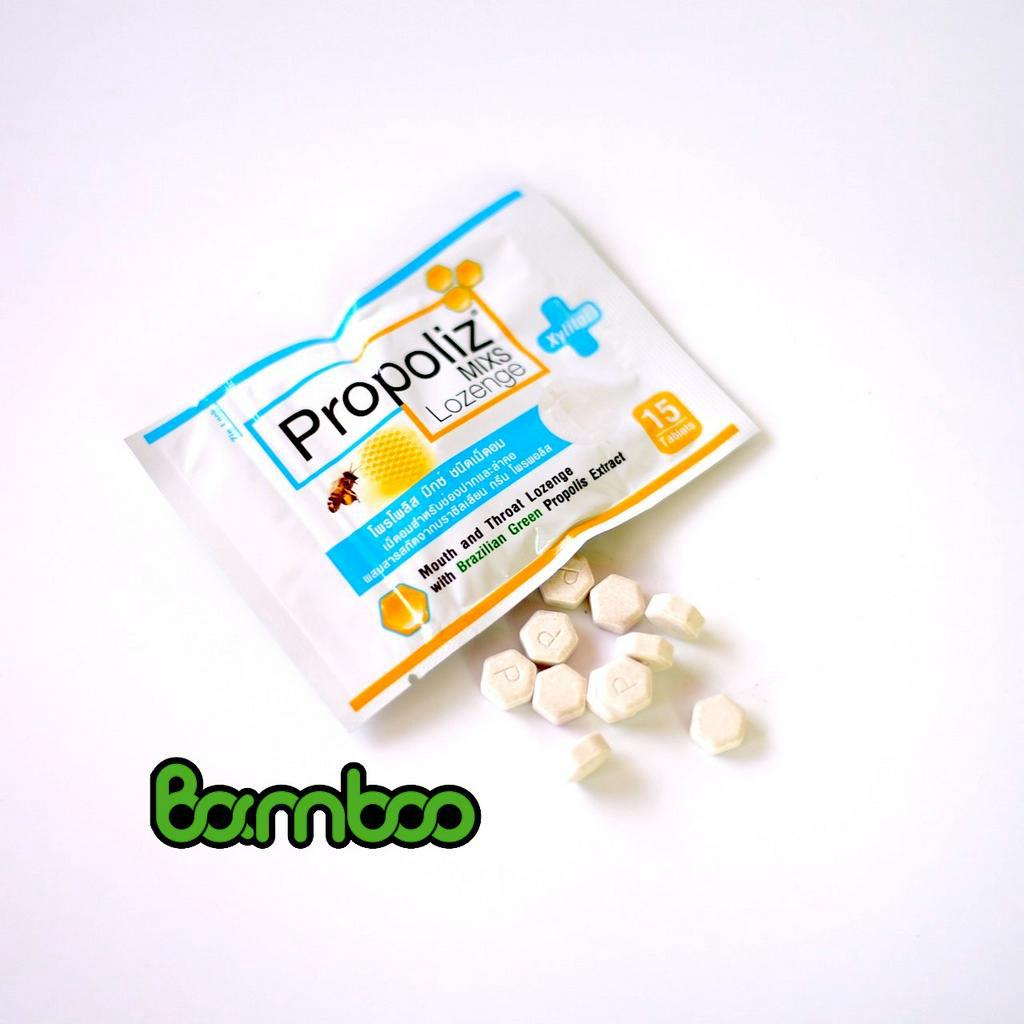 01 Gói Viên Ngậm Keo Ong Propoliz Thái Lan (15 viên)
