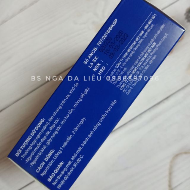✔️[CHÍNH HÃNG] BIOCYSTINE - Viên uống đẹp da, chống lão hoá | BigBuy360 - bigbuy360.vn