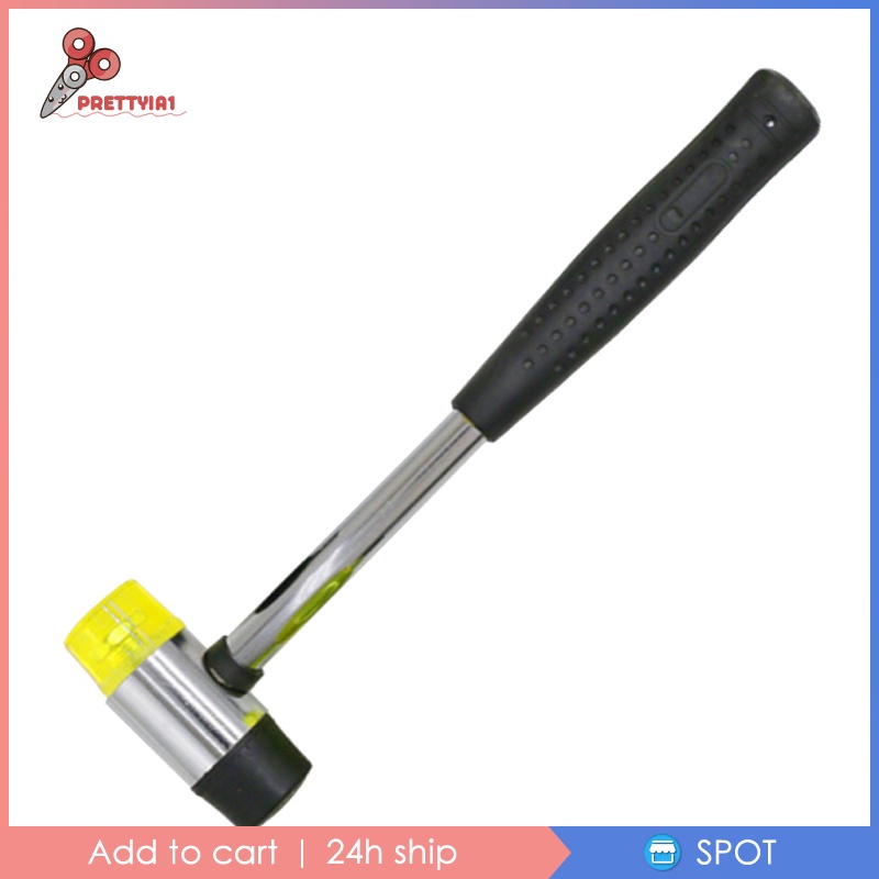 Búa Hai Đầu Cao Su Prettyia1 Kích Thước 30mm Chuyên Dụng Sửa Chữa Nội Thất