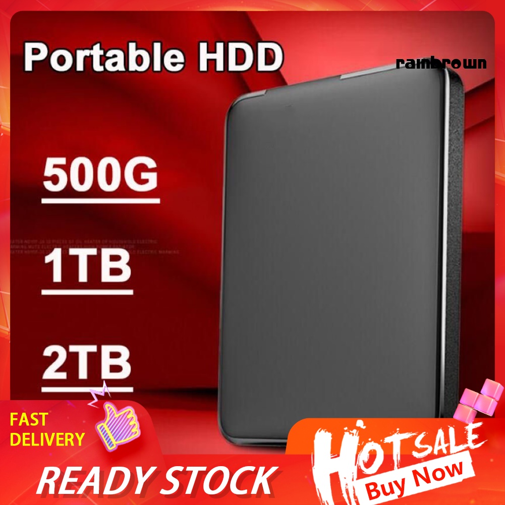 Ổ Cứng Di Động Wd 500gb / 1tb / 2tb 2.5inch Usb 3.0 Tốc Độ Cao