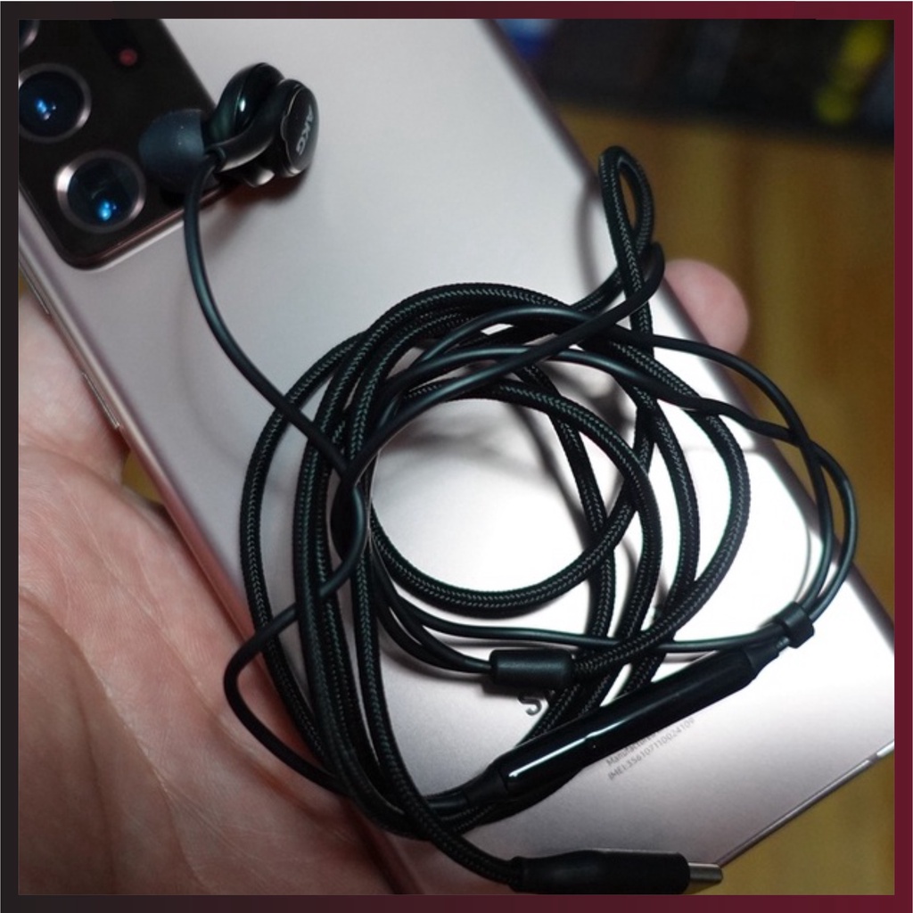 Tai Nghe Type C Chính Hãng SAMSUNG AKG S21 S20 S22 Note10 Tai Nghe Có Dây Nhét Tai Gaming Chống Ồn - SATOPA OFFICIAL