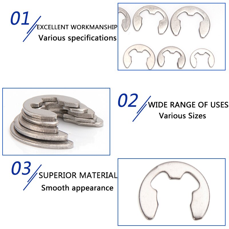 Kẹp Inox 304 Hình Tròn Chuyên Dụng Cho Máy Giặt m1.2 m1.5 m2 m2.5 m3 m3.5 m4 m5 m6 m7 m8 m9 m10
