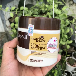 Dầu hấp tóc Collagen Karseell Maca siêu mềm mượt tóc 500ml