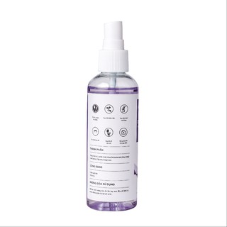 Xịt Rửa Tay Milaganics Oải Hương 100ml
