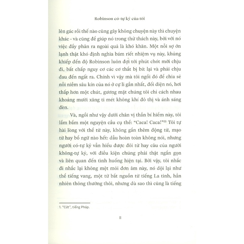 Sách - Robinson Có-Tự Kỷ Của Tôi