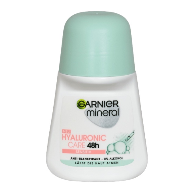 Lăn Khử Mùi Garnier Mineral Pháp Không Cồn Ngăn Mồ Hôi Hiệu Quả