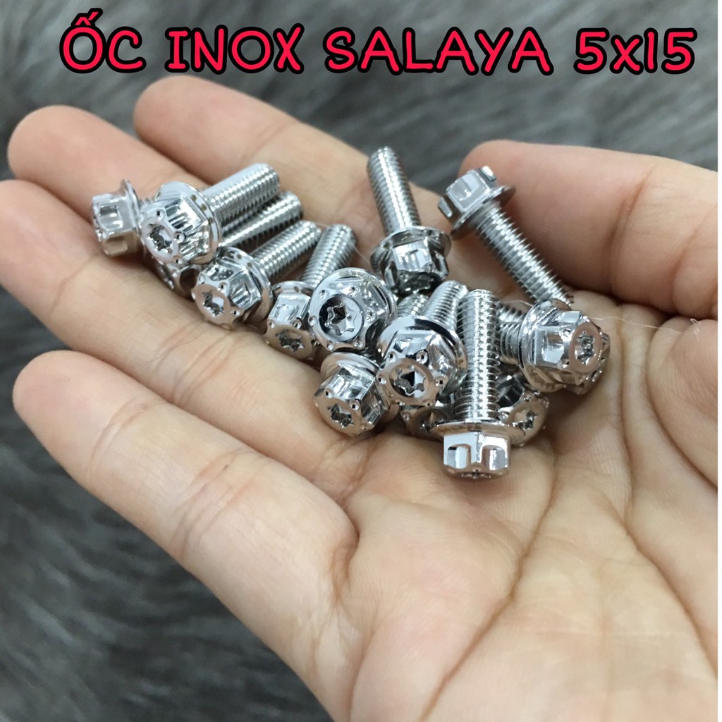 ỐC INOX SALAYA SIZE 5li - 6li - 8li