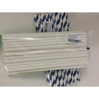 Ống hút giấy (nhiều màu)