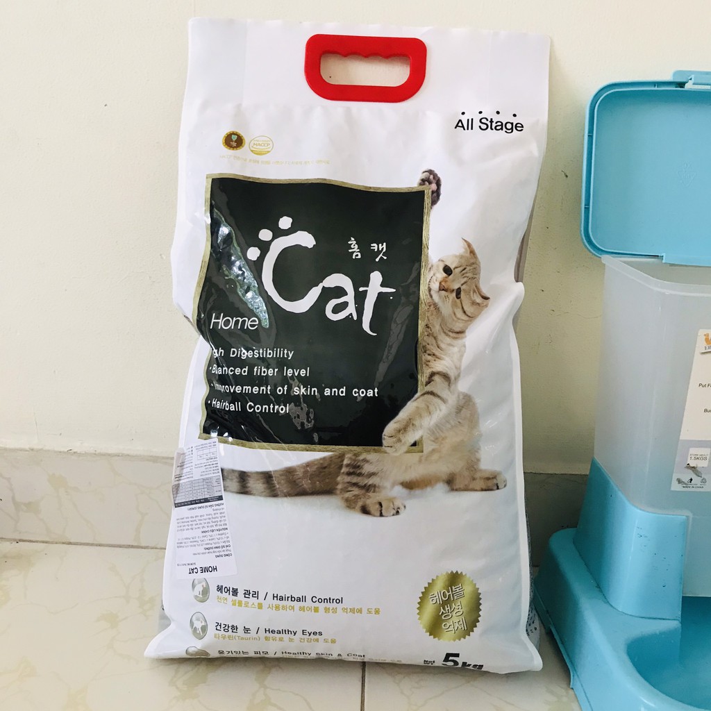 Thức ăn hạt cho mèo mọi lứa tuổi Home &amp; Cat 5kg