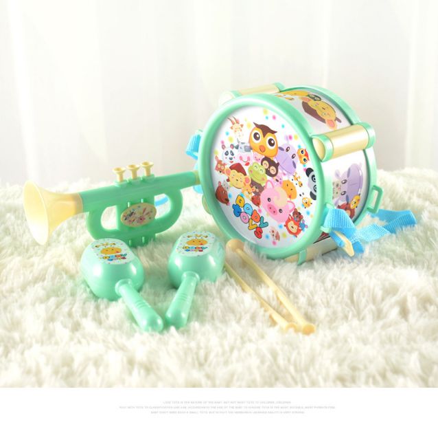 Bộ đồ chơi trống kèn cho bé