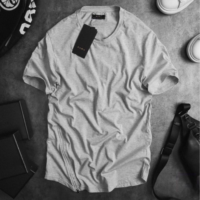 Áo phông nam giá rẻ/freeship từ 150k/áo phông zara nam khoá nhôm