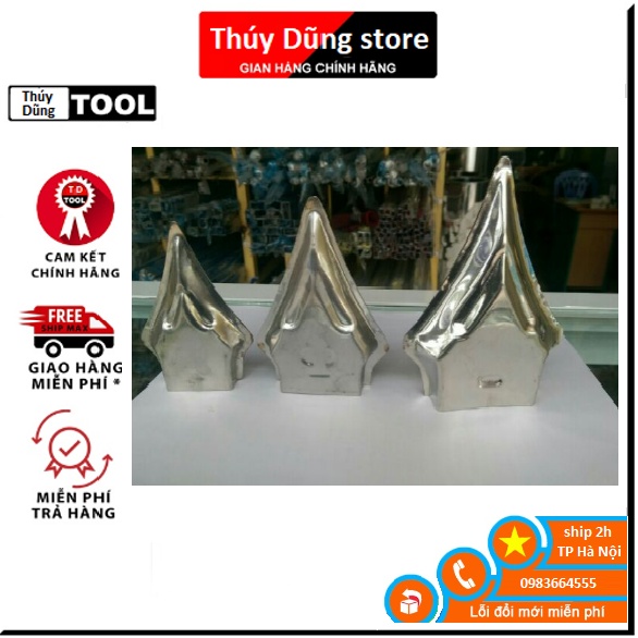 Mác chụp đầu các loại hàng inox 304
