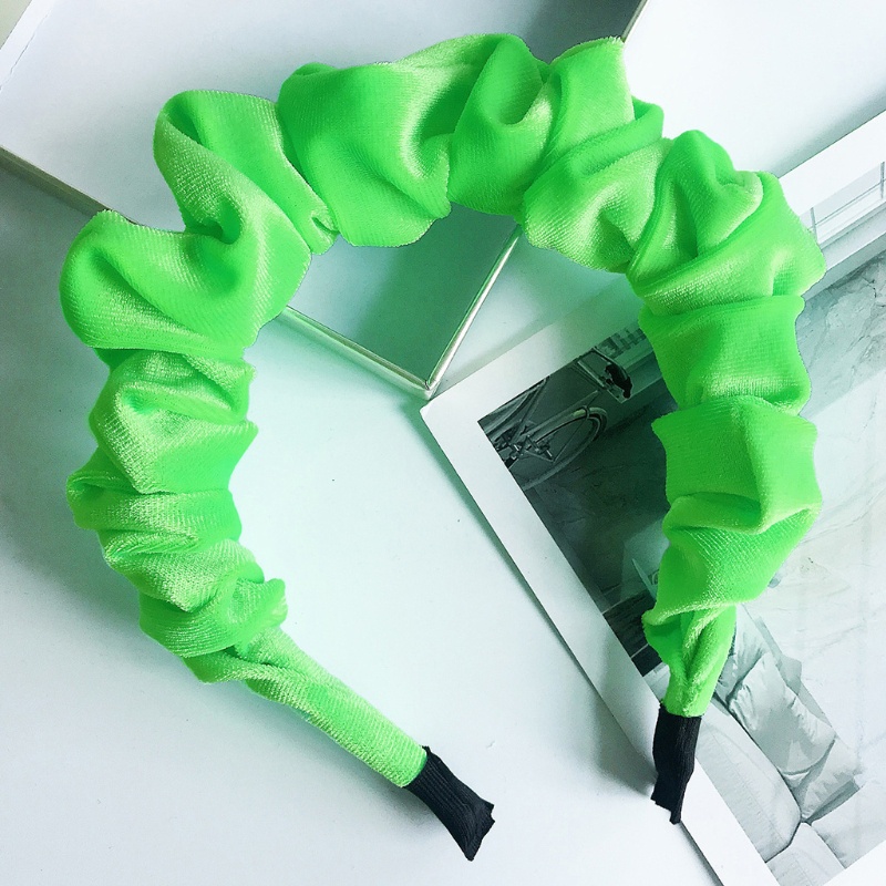 Băng Đô Cài Tóc Vải Nhung Phong Cách Vintage Thập Niên 90