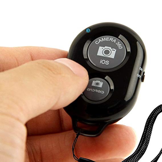Remote Shutter - Nút Bấm Bluetooth Điều Khiển Từ Xa Chụp Ảnh Tự Động Cho Smartphone, Iphone, Ipad