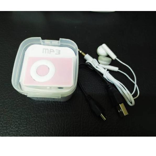 Máy Nghe Nhạc Mp3 Mini Có Khe Cắm Thẻ Nhớ Micro Sd