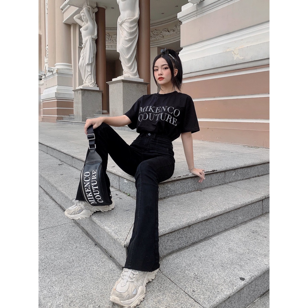 Áo Mikenco Couture 100% cotton Thoáng mát Thấm Hút Mồ Hôi