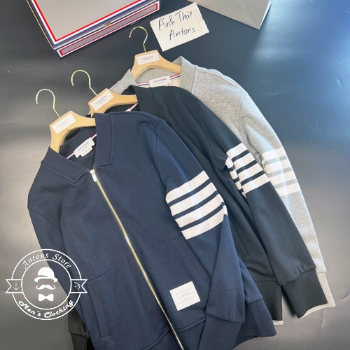 Áo Bomber Thom Browne Nỉ