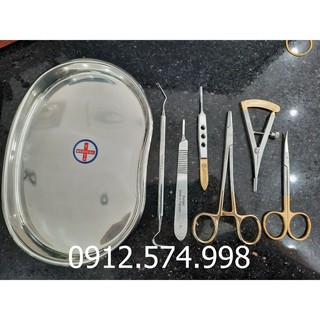 Bộ dụng cụ nhấn mí hàng chuẩn (7 món) tặng 5 lưỡi dao 11