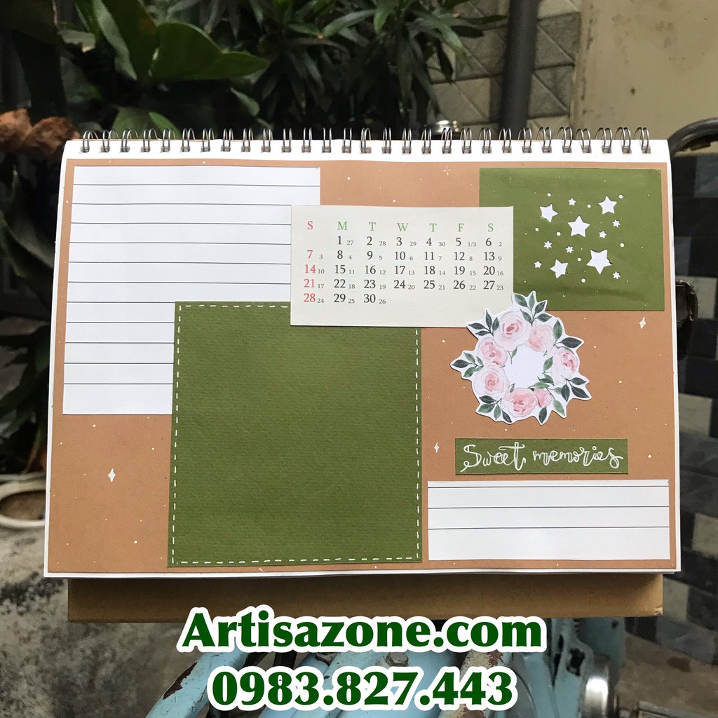 Album ảnh dán - Scrapbook handmade (Đọc kỹ mô tả từng sản phẩm bên dưới bài viết)