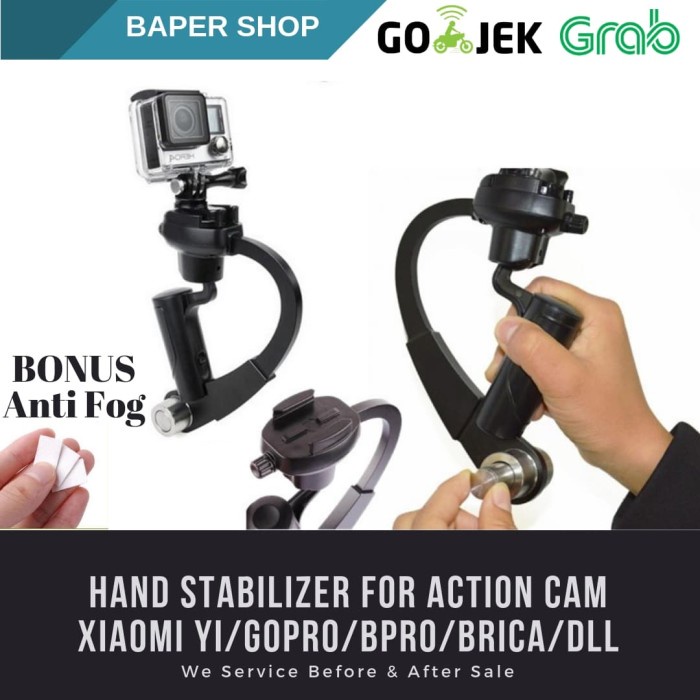 Tay cầm chống rung mini cho gopro xiaomi yi bpro yi 4k - free 6 | BigBuy360 - bigbuy360.vn