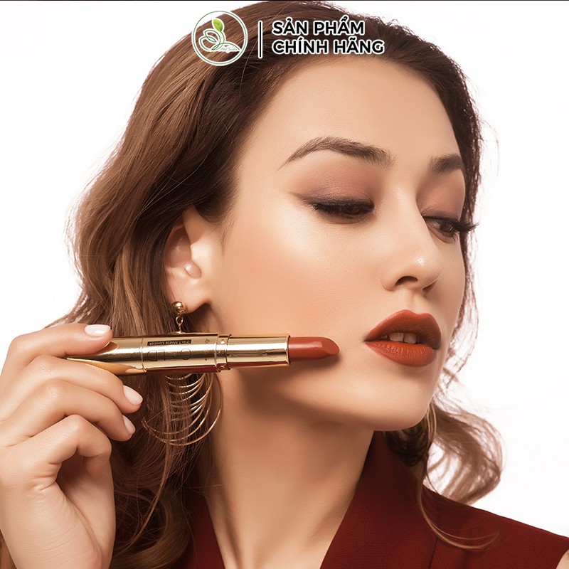 [Mã BMLTA50 giảm 50K đơn 150K] Son Môi Mini Garden Gold 2 in 1 Matte Lipstick Nhung Lì 4.5g PV997