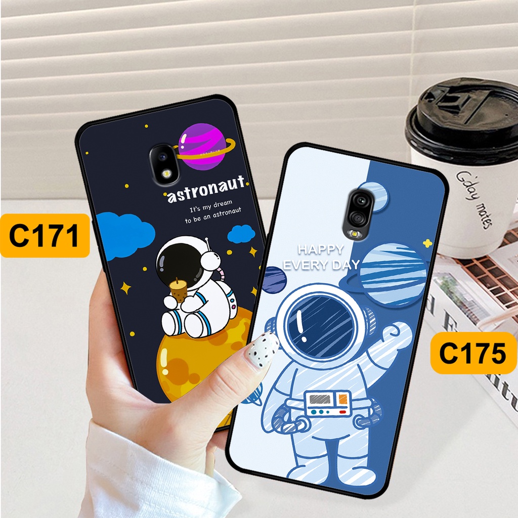 Ốp Samsung J7 Pro - J7 Plus - J7+ in hình astronaut, phi hành gia vũ trụ hottrend, độc đáo, cá tính.