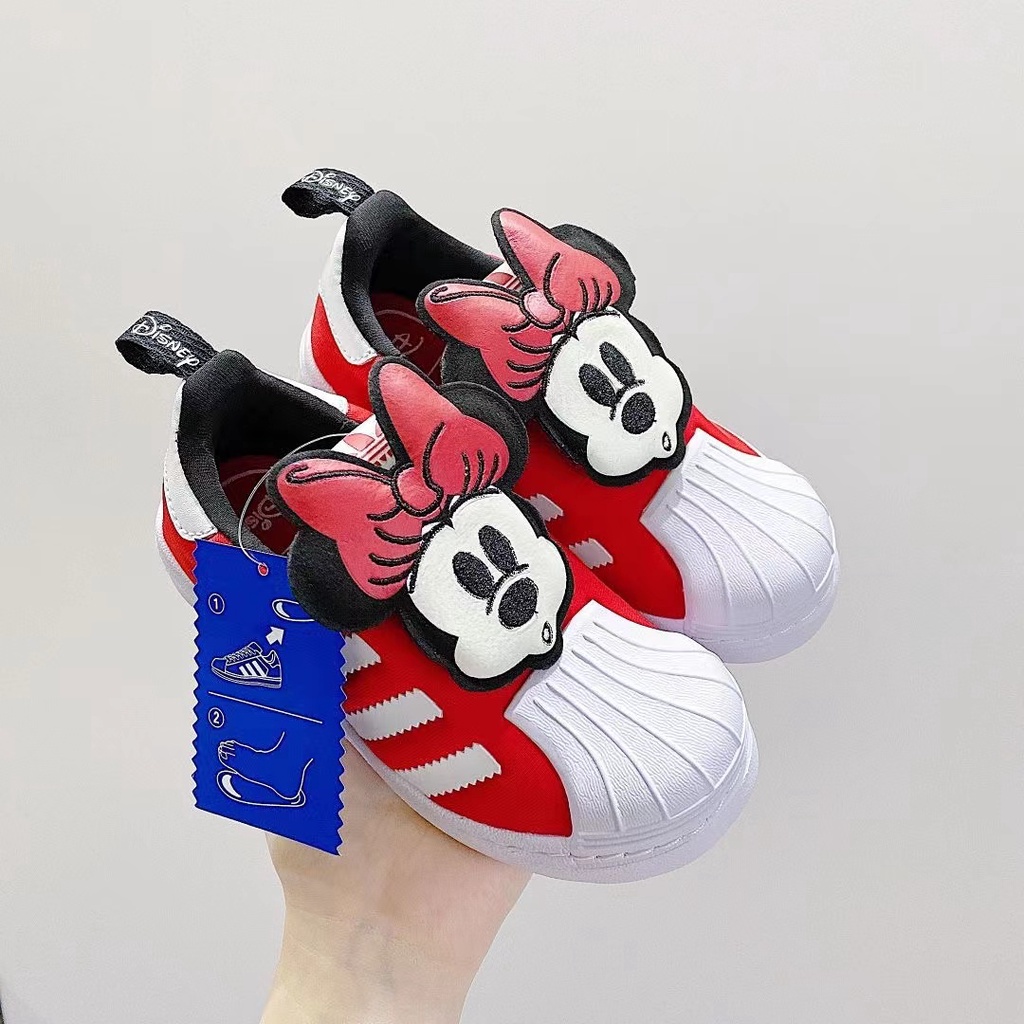 Giày Lười Xoay 360 Độ Họa Tiết Hoạt Hình disney Dễ Thương Cho Bé