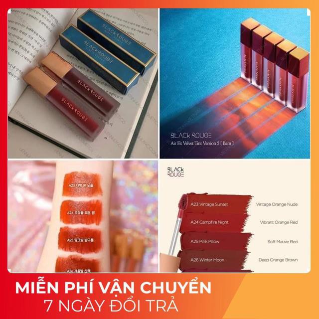 [CHINH HANG] Son Kem Lì Black Rouge / Half N Half Water Velvet / Water Glow | BigBuy360 - bigbuy360.vn