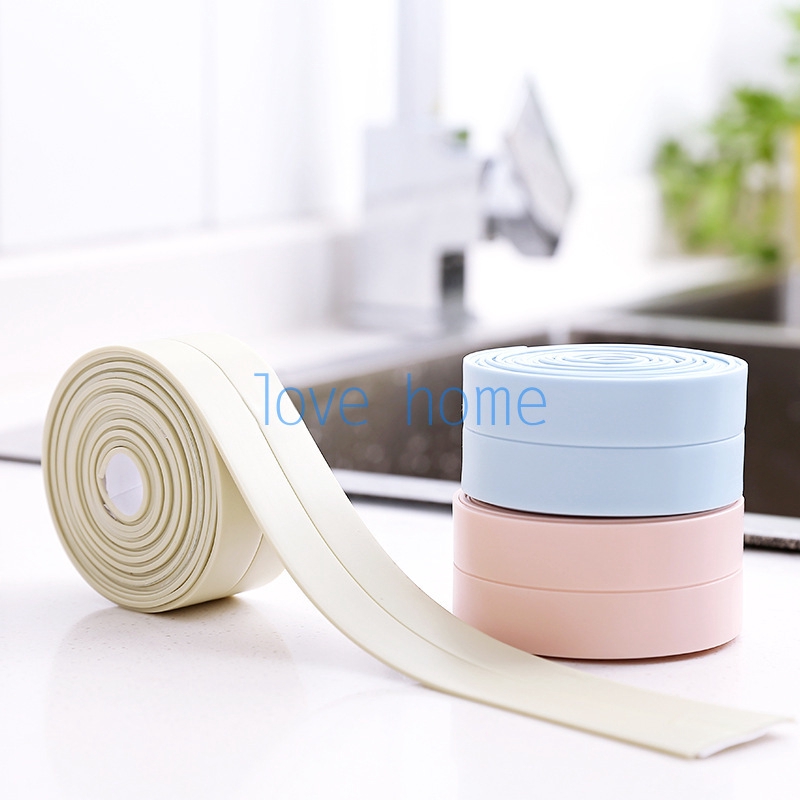 Băng Keo Dán Viền Bồn Rửa Nhà Bếp/Nhà Tắm Chống Thấm Nước/Dầu Mỡ Tiện Dụng
