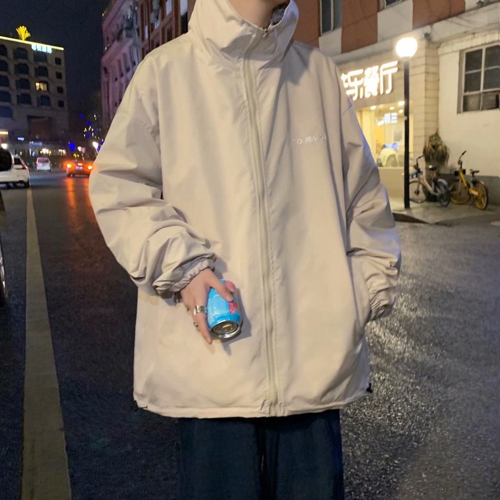 Áo Khoác Hai Mặt Phong Cách Hàn Quốc Thời Trang Cho Nam