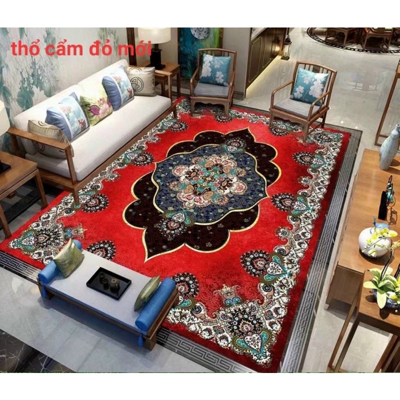 Thảm bali trải sàn phòng khách sang trọng kích thước 2mx3m