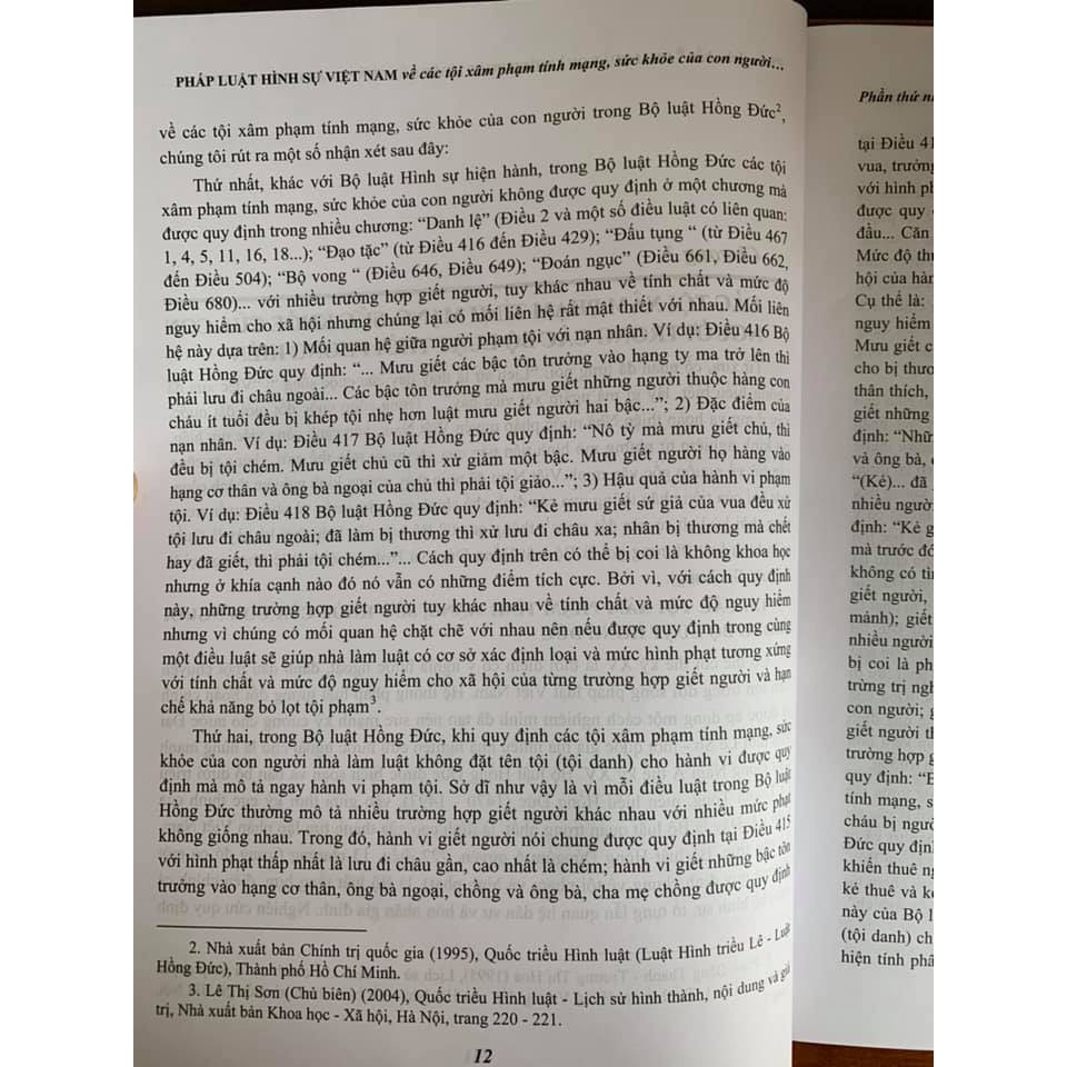 Sách Pháp luật hình sự Việt Nam về các tội xâm phạm tính mạng, sức khoẻ của con người | BigBuy360 - bigbuy360.vn