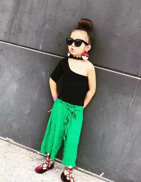 Áo sát nách lệch vai