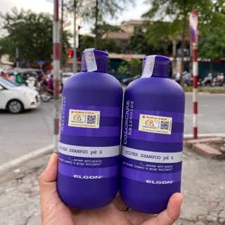 Gội tím elgon khử ánh sắc vàng, dùng cho tóc bạch kim dung tích 309ml