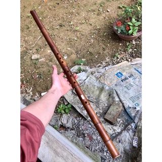 Tiêu bát khổng C4 - Động tiêu trúc hun 8 lỗ bấm