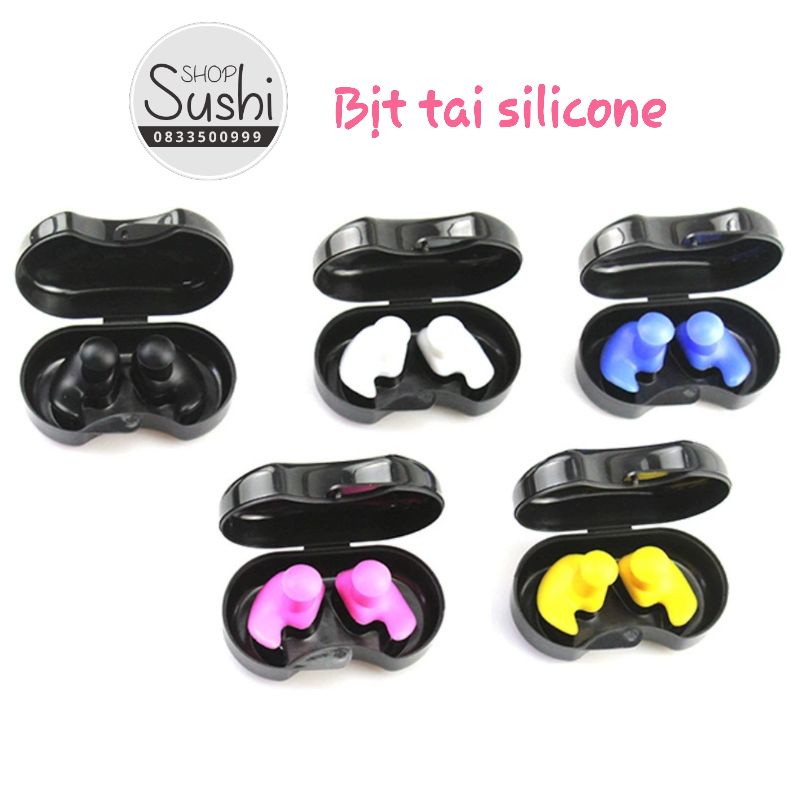 Bịt tai silicon chống nước siêu mềm