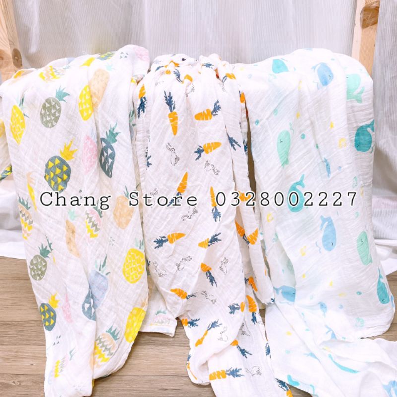 Khăn Tắm/Khăn Quấn Aden Sợi Tre 120*120cm