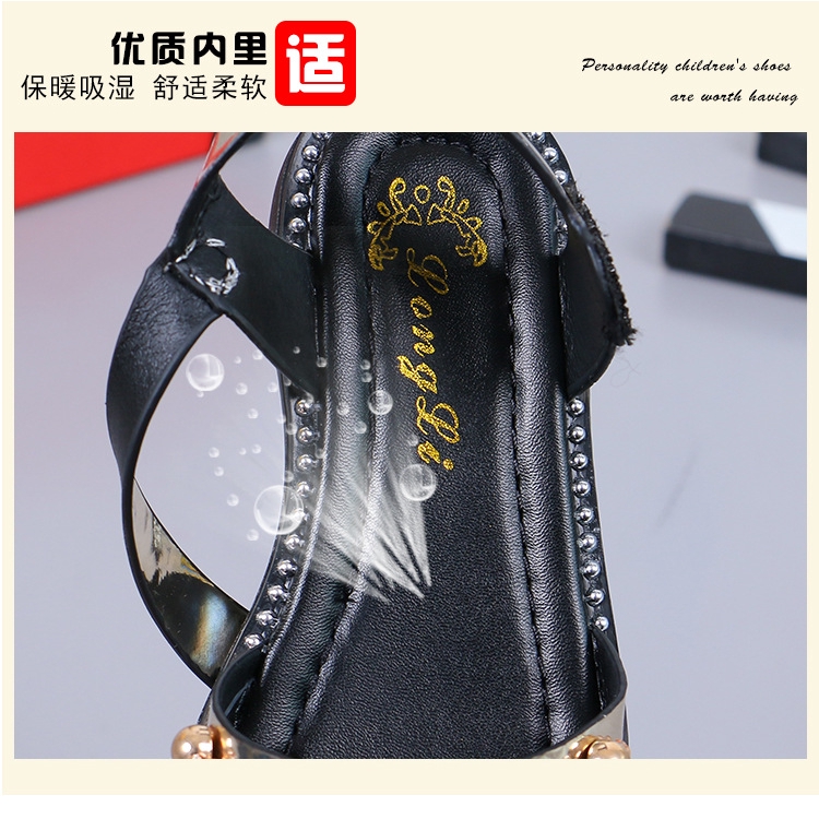 Giày Sandal Đế Mềm Chống Trượt Thời Trang Hàn Quốc Cho Bé Gái