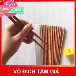 10 đôi đũa gỗ cao cấp , đũa ăn cơm
