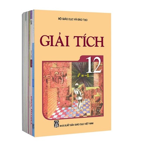 Bộ sách giáo khoa lớp 12 - 19 cuốn (kèm bao sách + 1 bút chì)