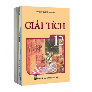 Bộ sách giáo khoa lớp 12 - 19 cuốn (kèm bao sách + 1 bút chì)